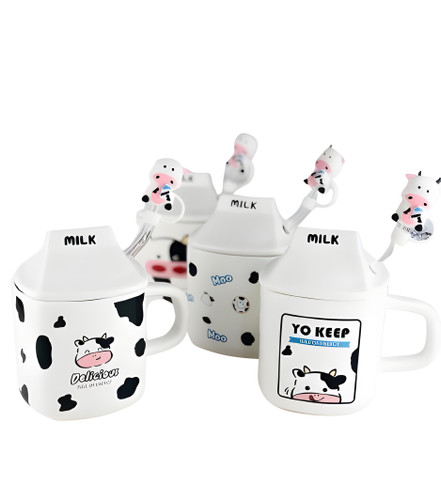 ماگ سرامیکی طرح پاکت شیر