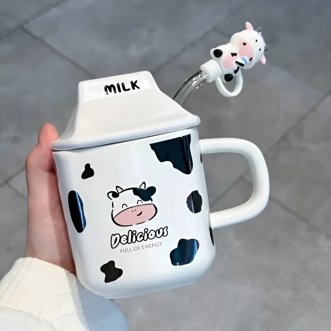 ماگ طرح پاکت شیر مقاوم و با دوام