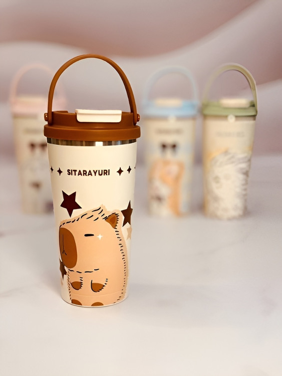 ماگ قابل حمل با طرح حیوانات بامزه از برند سیتارایوری