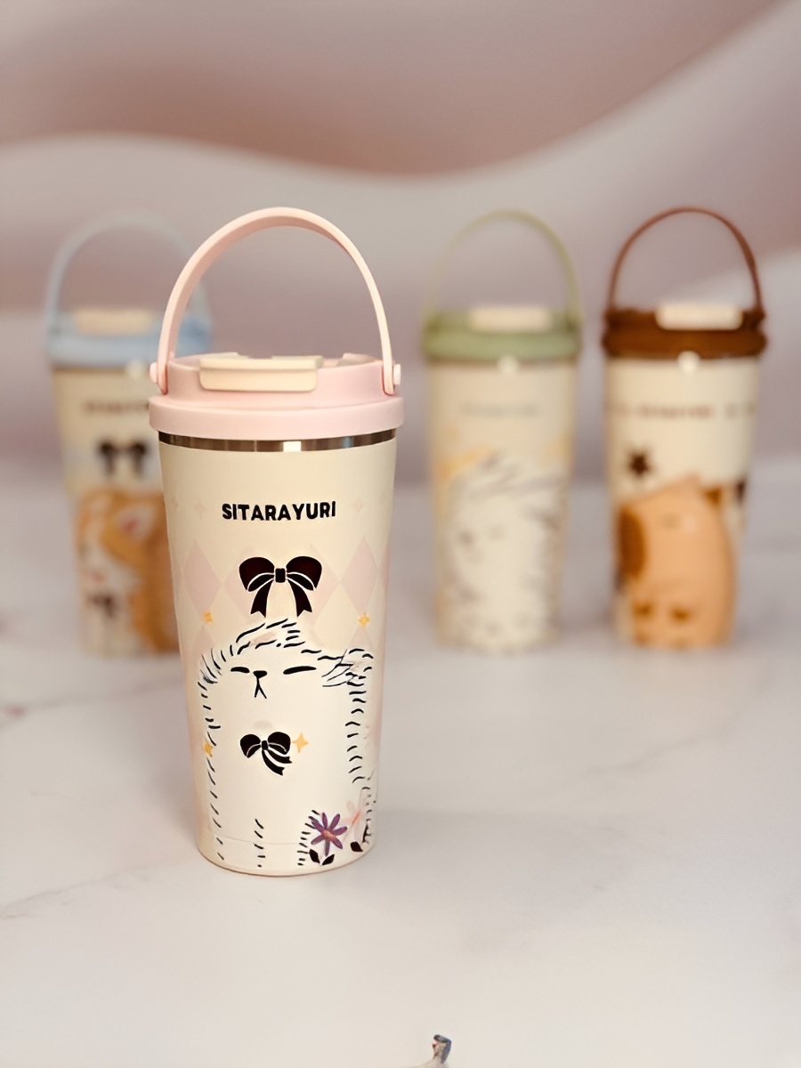 ماگ رنگارنگ با طرح حیوانات برای قهوه و چای