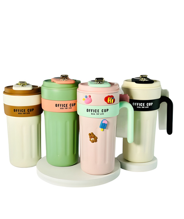 تراول ماگ دستهدار مدل آفیس برای قهوه و چای