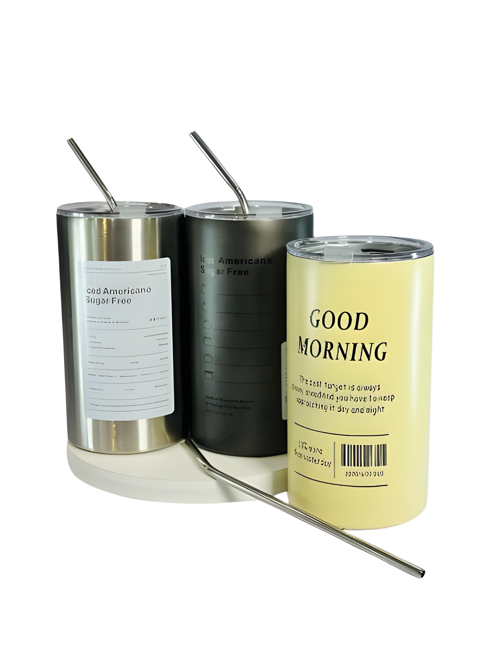 ماگ اسموتی استیل نی‌دار بزرگ مقاوم