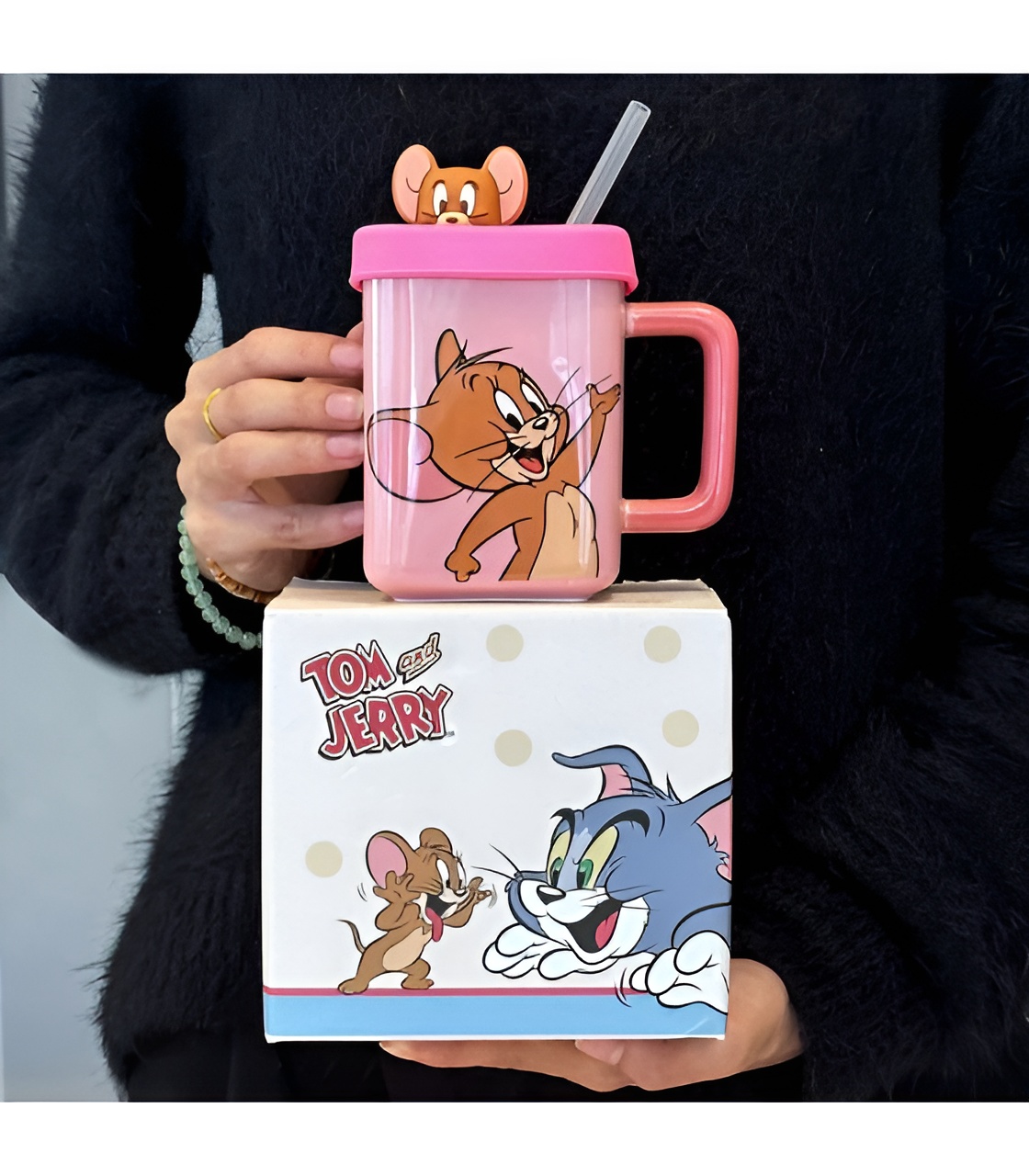 خرید ماگ تام و جری نی‌دار فانتزی اورجینال