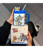 ماگ سرامیکی نیدار طرح تام و جری برای نوشیدنی