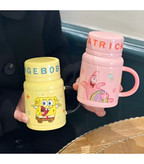 ماگ سرامیکی دربدار باب اسفنجی و پاتریک شیک