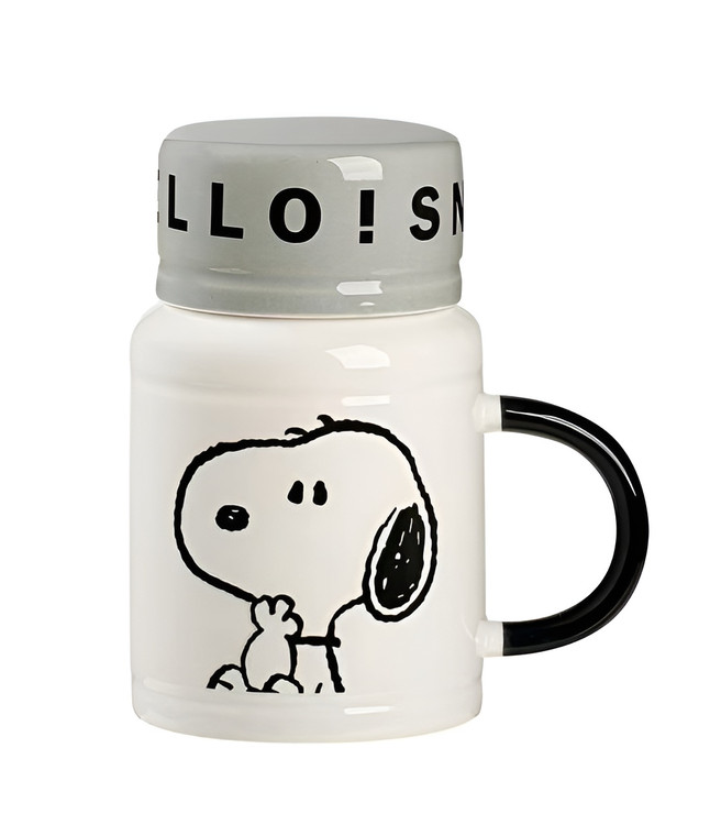 خرید ماگ دربدار طرح اسنوپی فانتزی