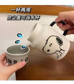 ماگ درب لیوانی طرح اسنوپی