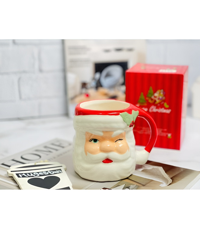 ماگ بابانوئل کریسمسی مناسب هدیه و استفاده روزانه