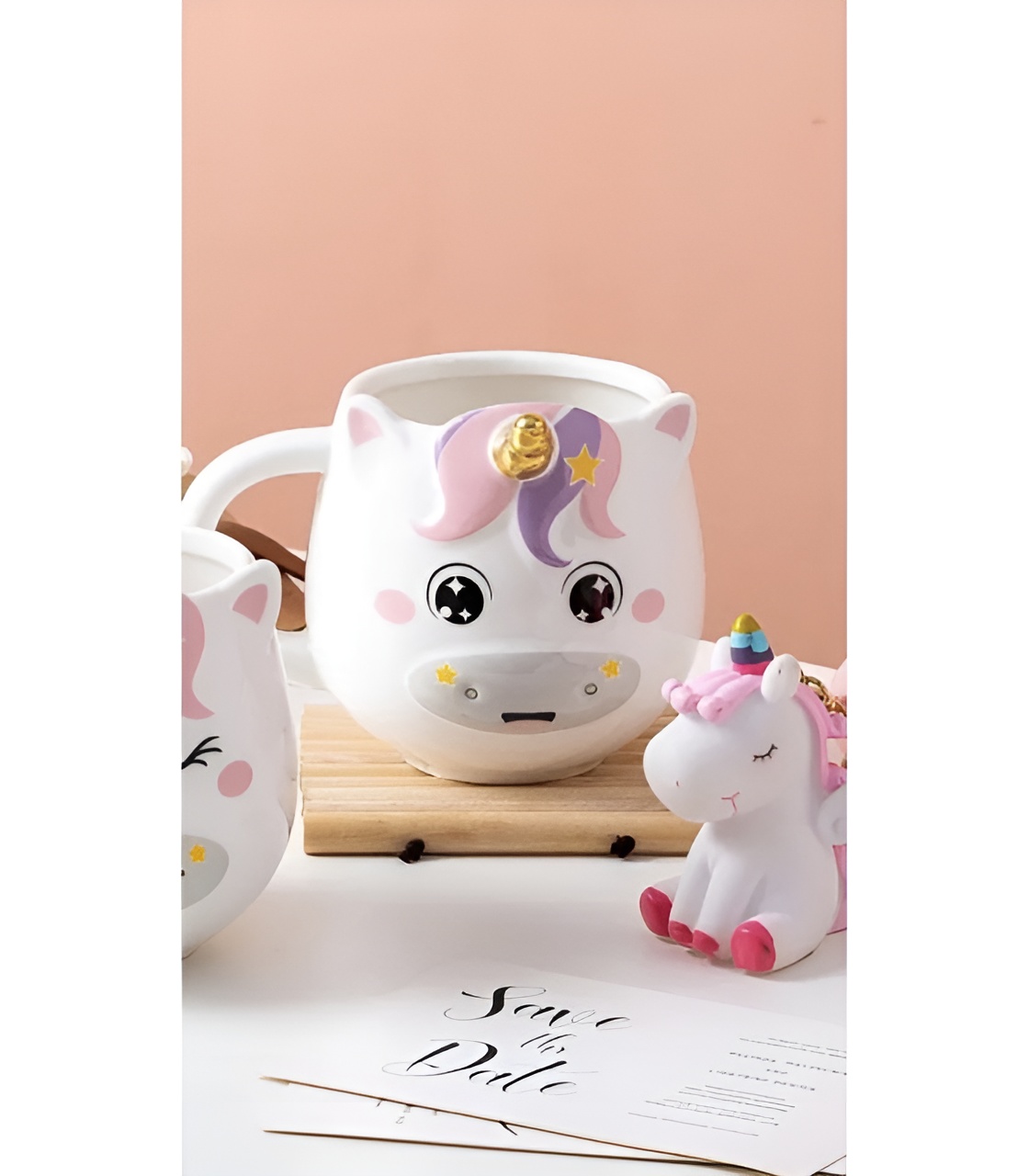 ماگ یونی‌کورن شاخ‌دار مناسب هدیه