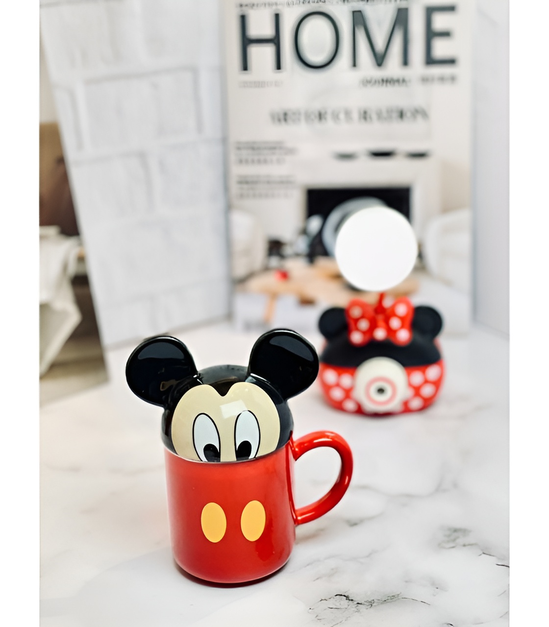 ماگ دیزنی میکی موس برجسته گوش‌دار فانتزی و شیک