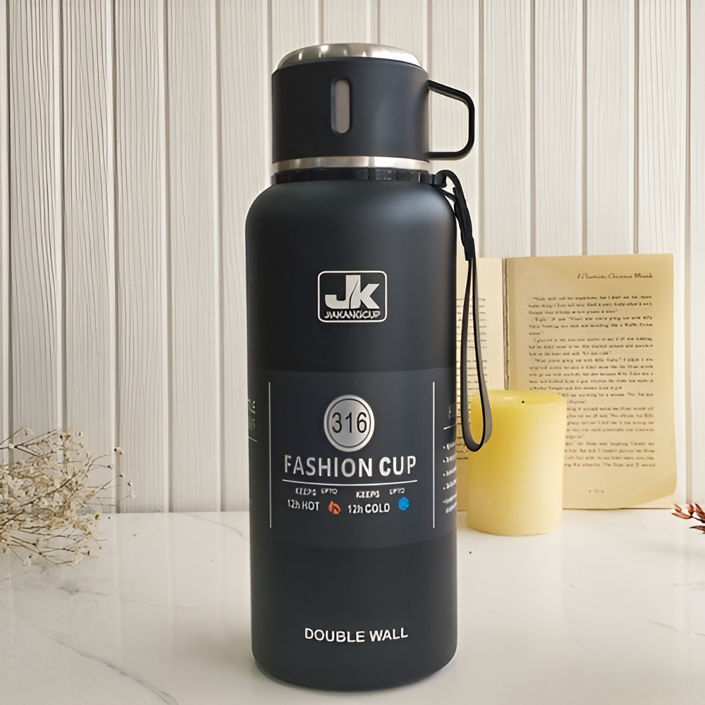 فلاسک JK لیوان‌دار مناسب استفاده روزانه