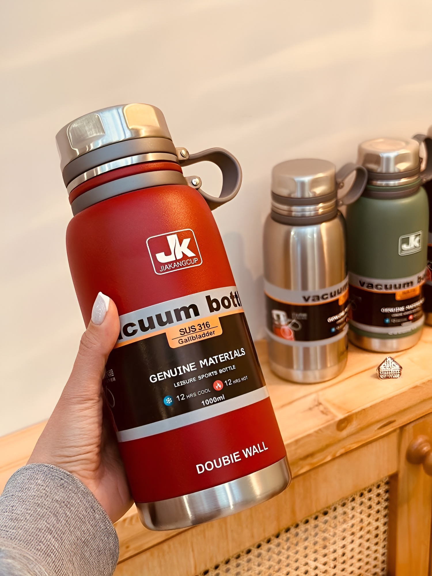 فلاسک JK کاوردار مناسب خانواده‌ها