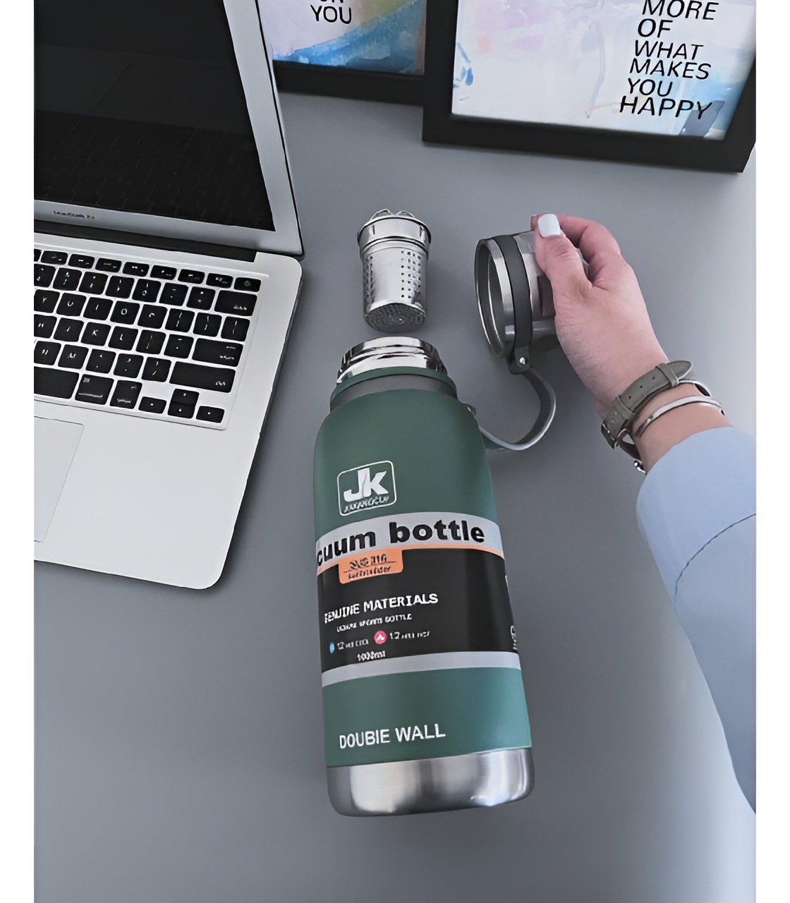 فلاسک استیل ضد زنگ با کاور مقاوم