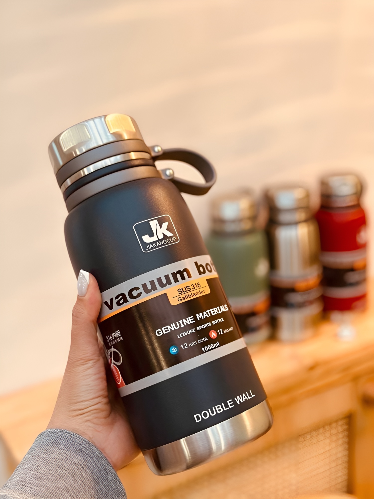 خرید فلاسک حرارتی 1.5 لیتری JK