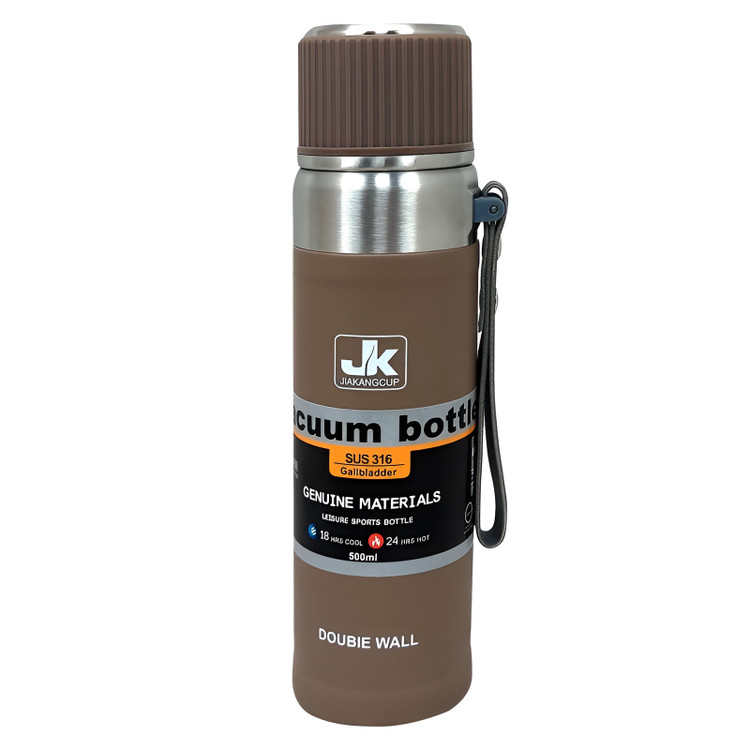 فلاسک چرمی JK مناسب هدیه شیک