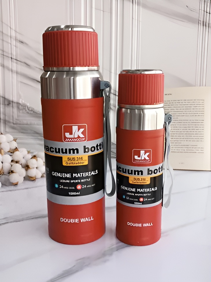 فلاسک چرمی JK مناسب محل کار و سفر