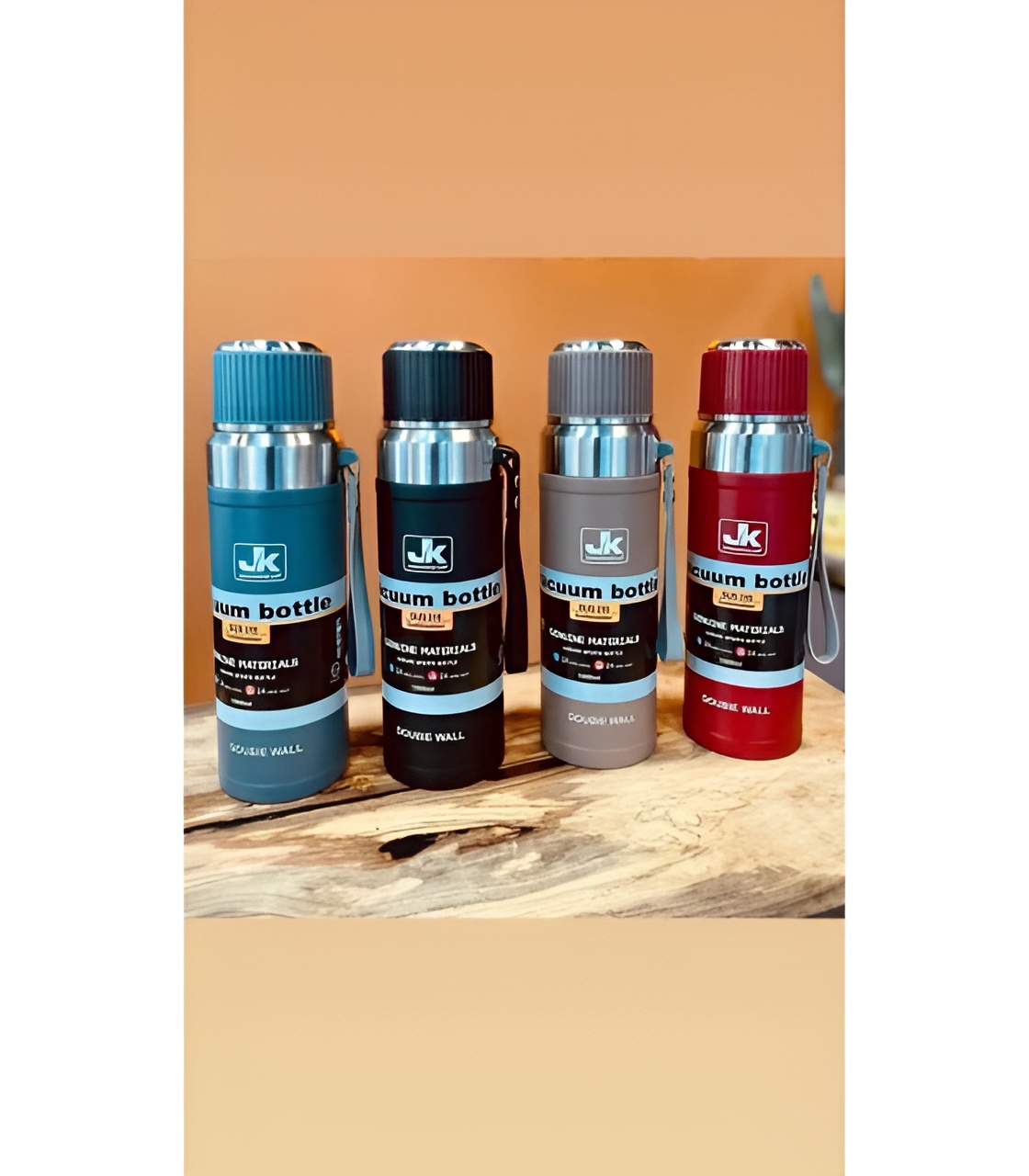 فلاسک ضد نشت ۱ لیتری بند چرمی