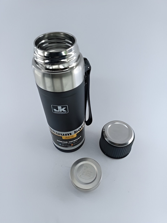 فلاسک ۱۰۰۰ میل چرمی با دسته بند