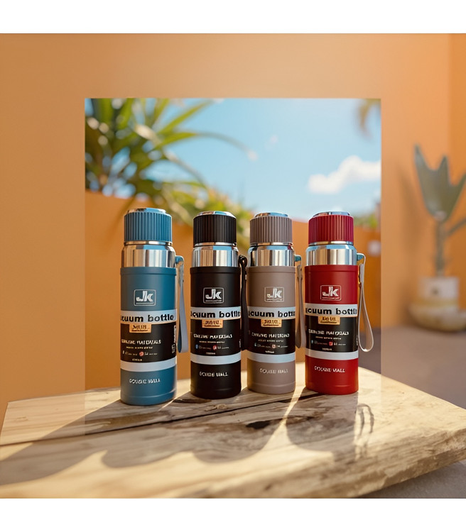 فلاسک چرمی JK برای کوه و کمپینگ