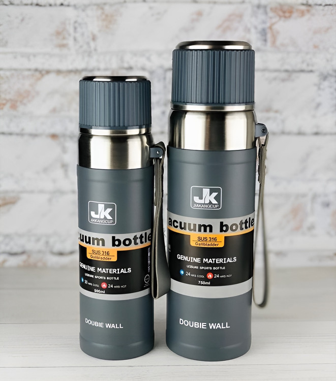 فلاسک چرمی JK مناسب ورزشکاران و سفر