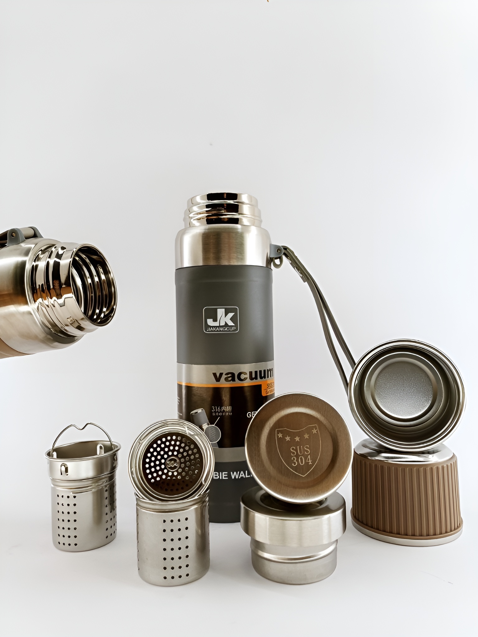 فلاسک چرمی JK با کیفیت عالی