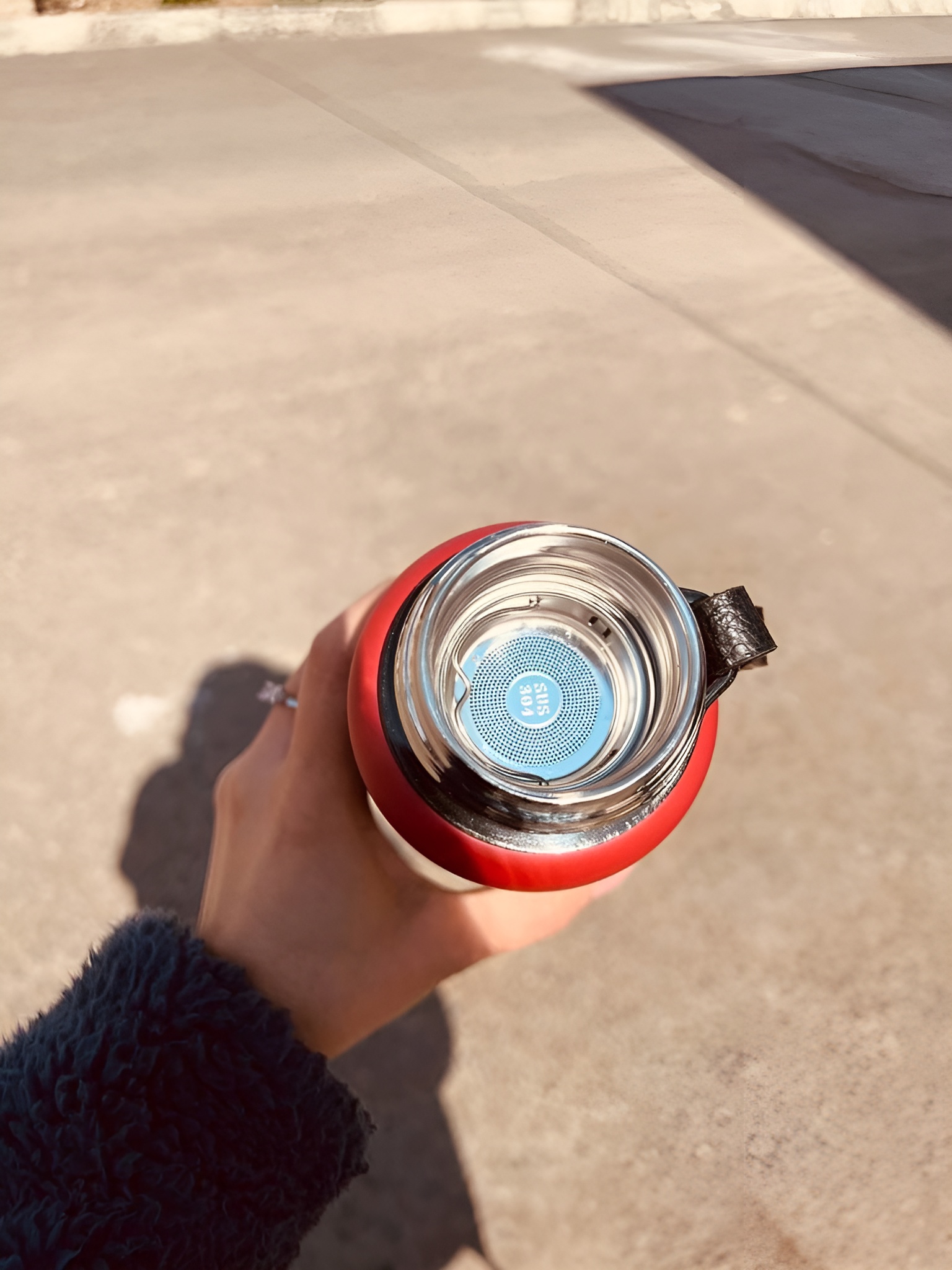 فلاسک مسافرتی اورجینال JK با دوام بالا