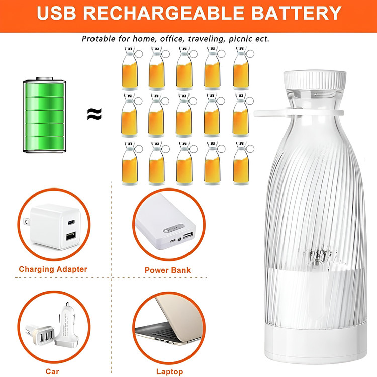 دستگاه مخلوطکن شارژی Juicing Cup برای نوشیدنی سالم