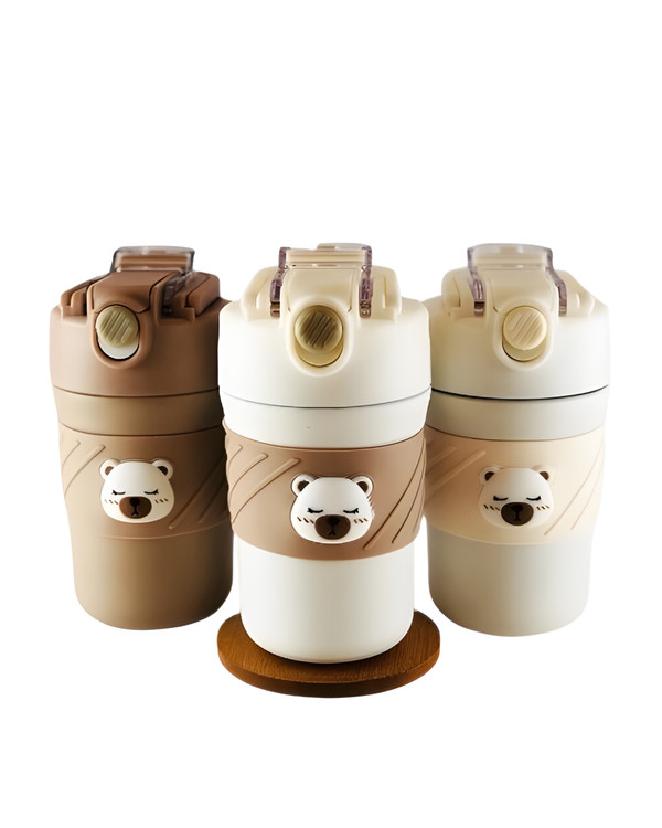 تراول ماگ دوحالته تدی با طراحی خاص