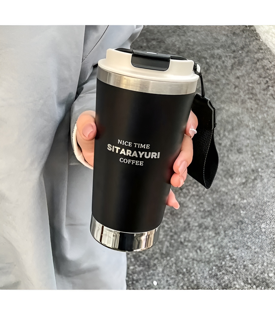 تراول ماگ بنددار مناسب خودرو و طبیعت‌گردی