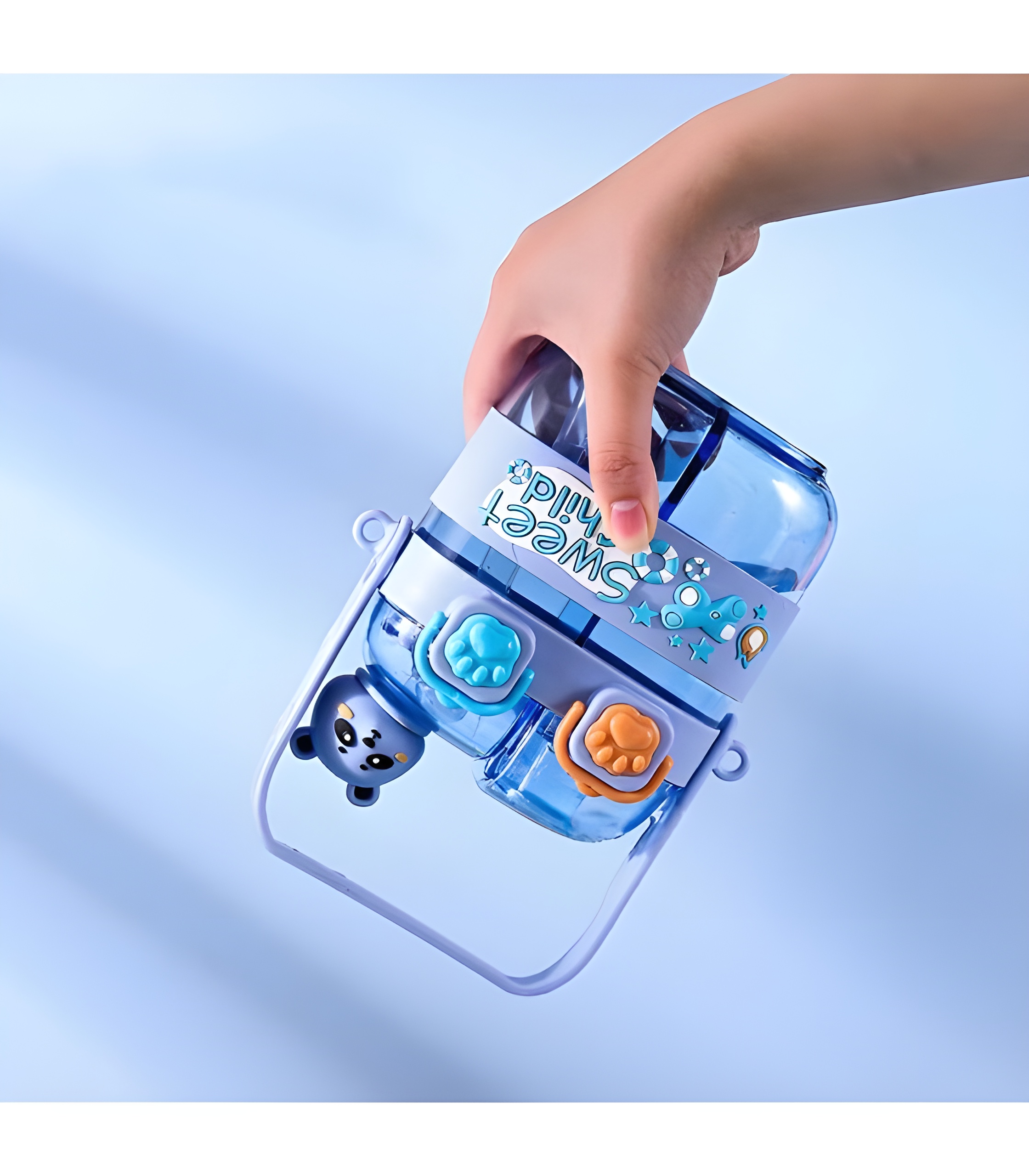 قمقمه دوجداره پاندا مناسب سفر و طبیعت