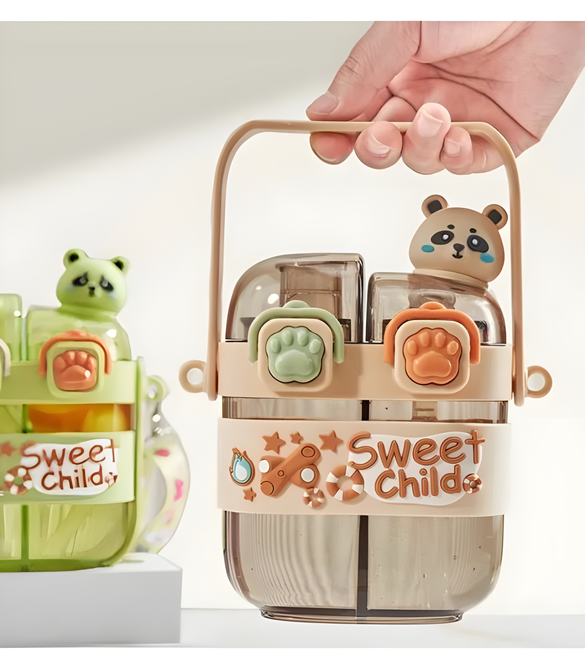 قمقمه طرح پاندا با طراحی دوست‌داشتنی