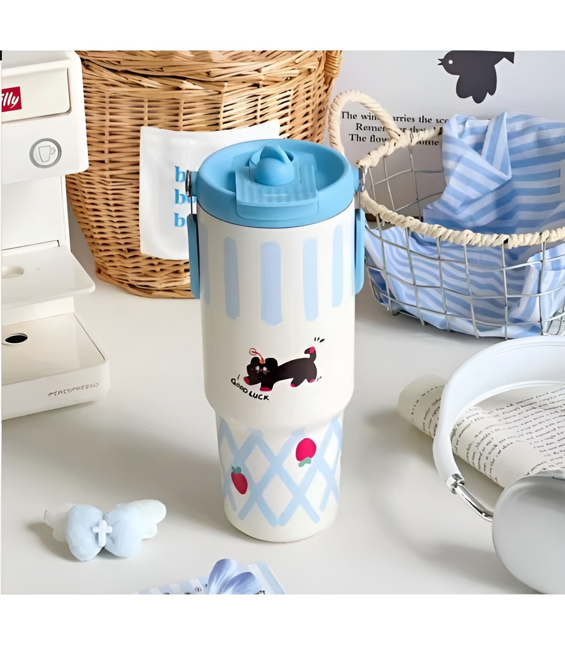 تامبلر سطلی رنگارنگ برند هپی دی