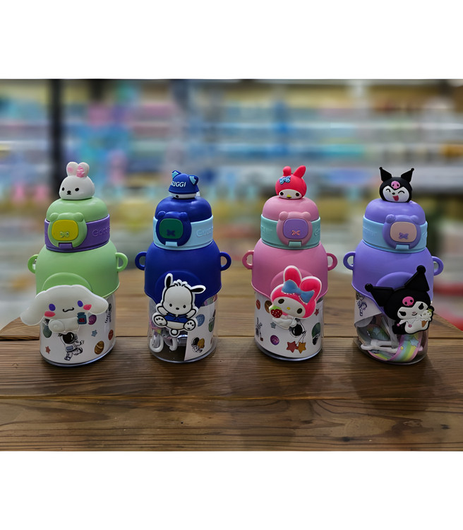 قمقمه فانتزی با لبه سیلیکونی