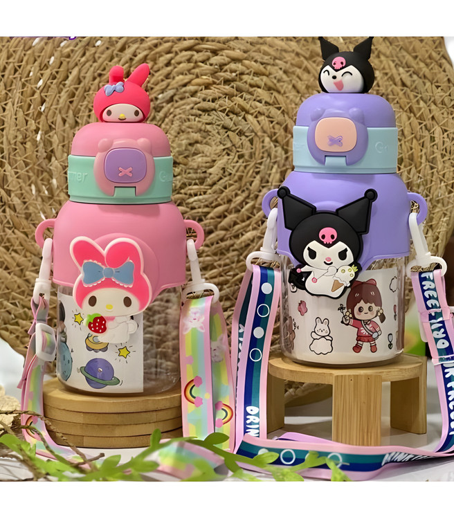 قمقمه طرح کرومی دور سیلیکونی