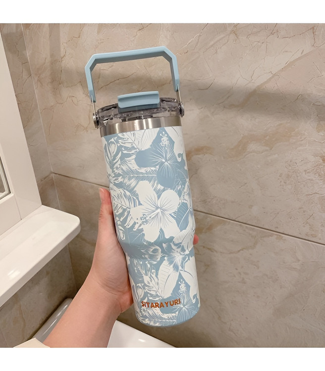 ماگ فانتزی گلدار ۹۰۰ میل مناسب هدیه