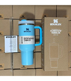 تامبلر آبی روشن ۴۰ اونس استنلی، مناسب استفاده در سفر و محل کار