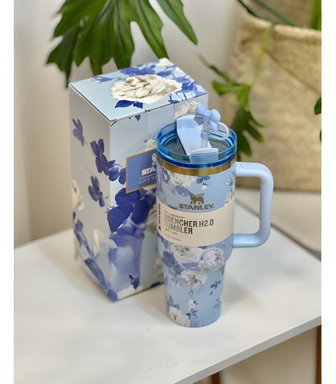 تامبلر فانتزی آبی با جعبه هدیه استنلی