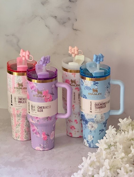 تامبلر استنلی فانتزی گلدار با طراحی مدرن