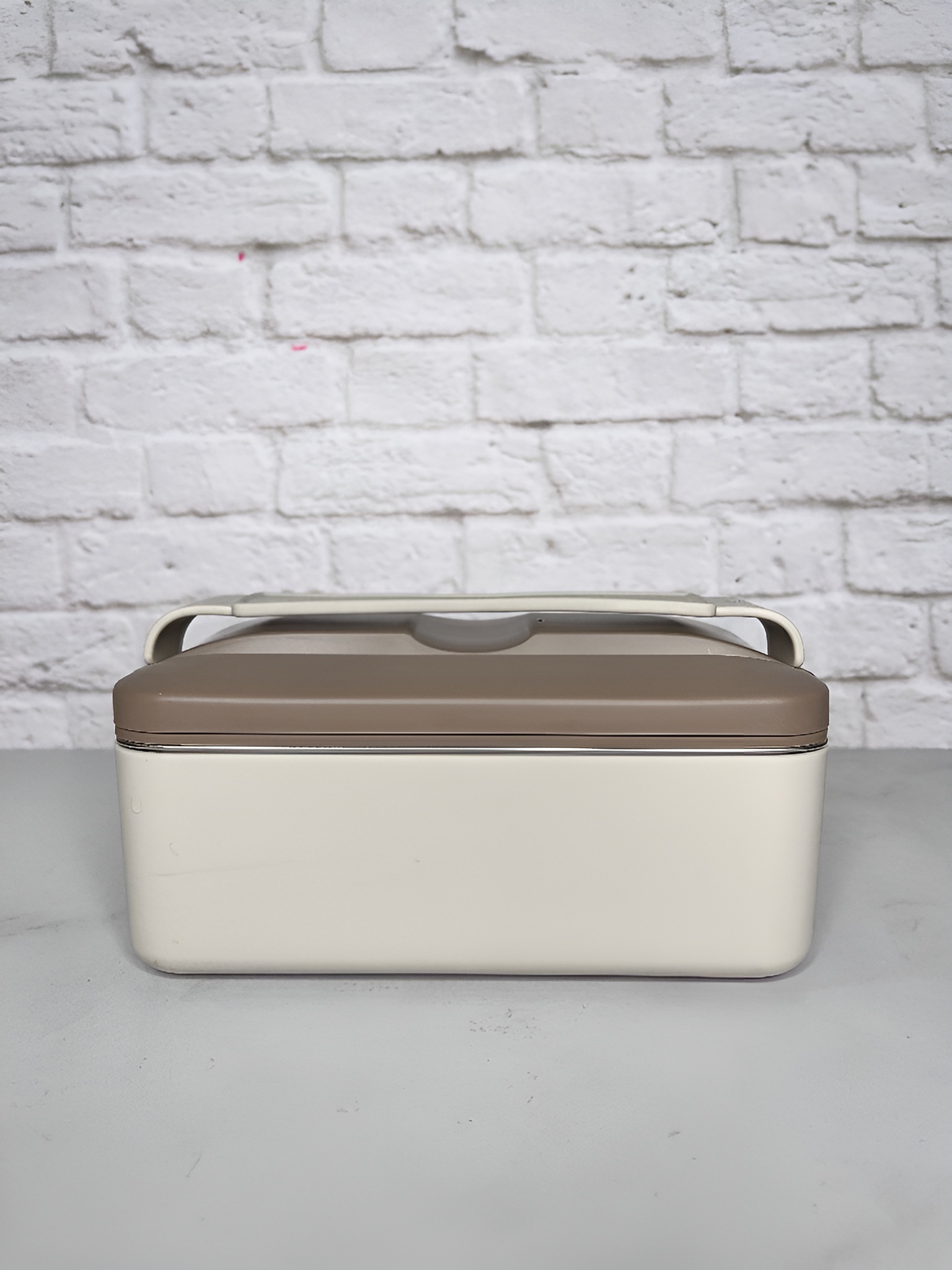 ظرف استیل نگهدارنده غذا با دسته و درب محکم