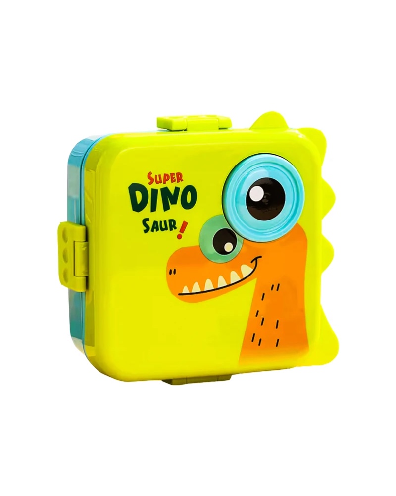 ظرف نگهدارنده غذا کودک با طرح دایناسور خندان