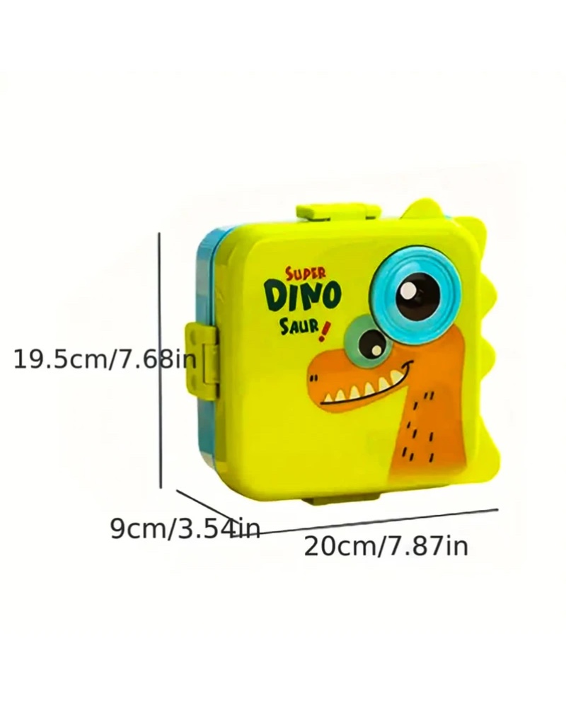 ظرف غذا داخل پلاستیک طرح دایناسور بامزه