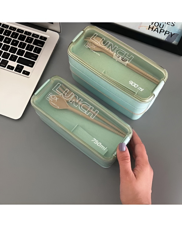 لانچ باکس سه طبقه رنگی و کاربردی