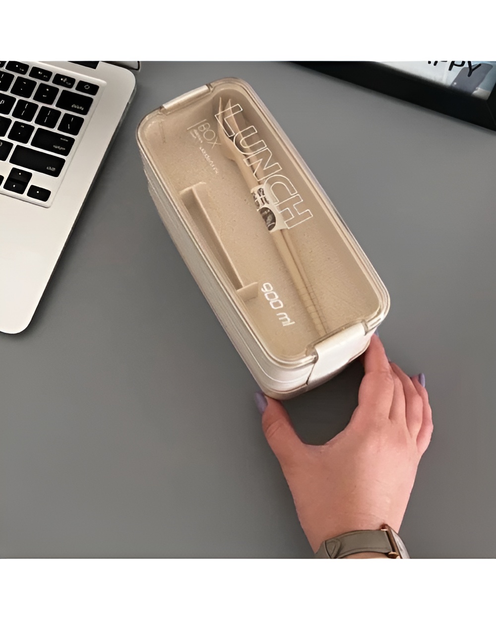 لانچ باکس چند طبقه با درب قفل‌دار