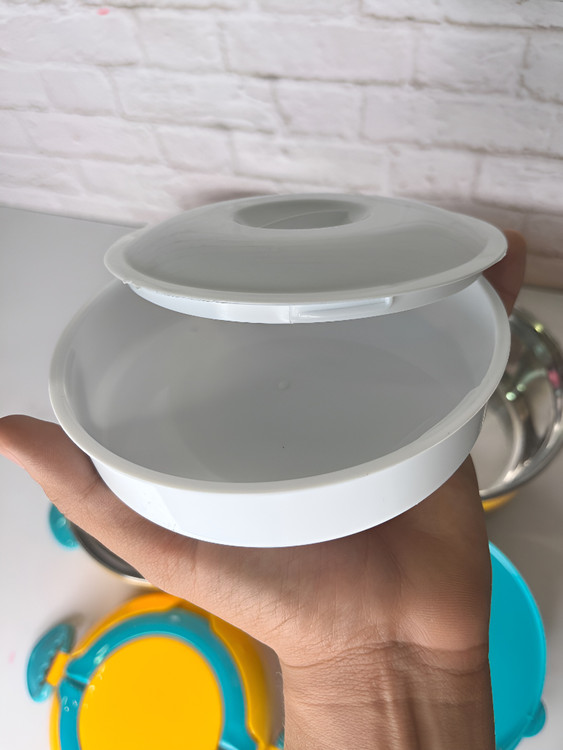 ظرف غذا استیل سه طبقه ضد نشت