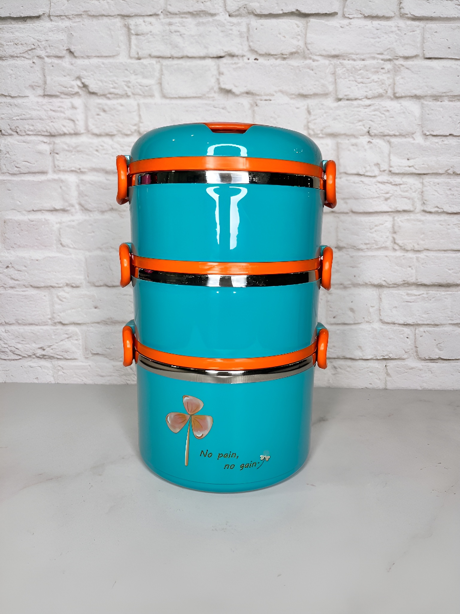 ظرف غذا استیل رنگی مناسب سفر و پیک‌نیک