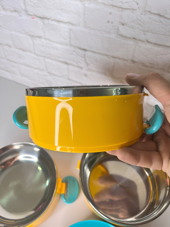 ظرف استیل رنگی چندطبقه برای محل کار