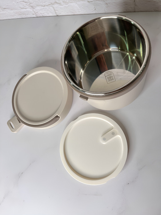 ظرف غذا تکطبقه با درب محکم و ضد نشت