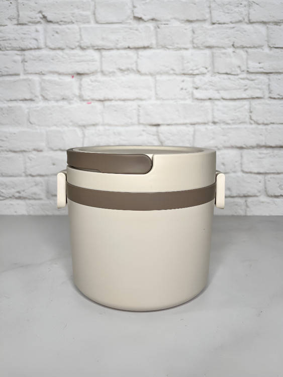 ظرف ناهار استیل بزرگ با ظرفیت ۱۲۰۰ میل