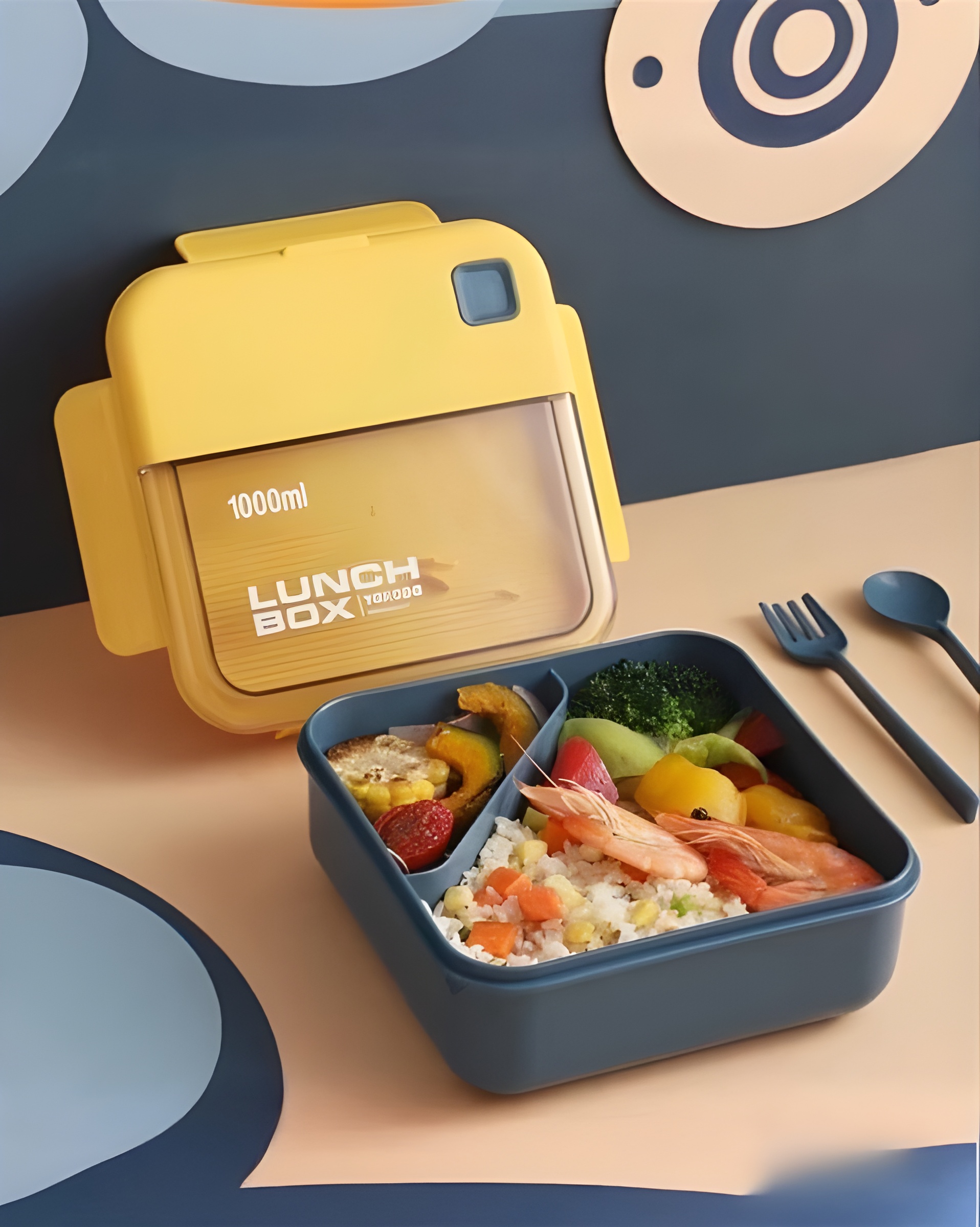 ظرف غذا ۱۰۰۰ میلیلیتری مدل یاکادا YOKODO