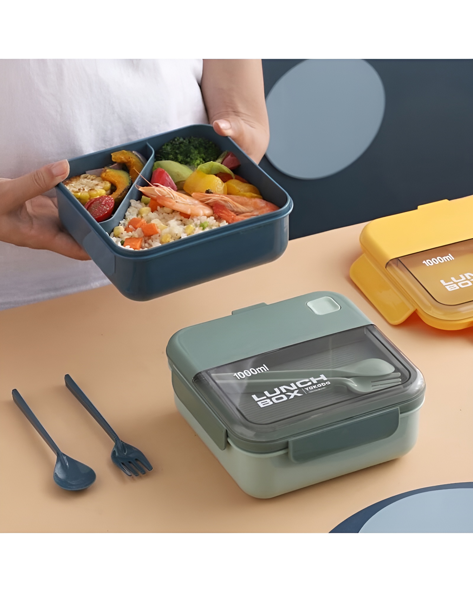 ظرف غذا ۱۰۰۰ میل قابل حمل و سبک